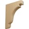 Ekena Millwork 1 3/4"W x 7 1/4"D x 9 1/2"H Bedford Wood Bracket, Cherry BKTW02X07X10BECH - alternate 1
